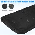 thumbnail image 4 of Uxcell 2-Pack Bolsas de Paraguas Húmedos, 4.9" x 13.39" Funda de Paraguas Portátil Impermeable para Viaje, Hogar, Exterior [Negro y Gris], 4 of 7
