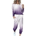 thumbnail image 2 of Moxiu Two Piece Outfits for Women Jogging Suits Casual Christmas,Women's 2 Piece Outfit Xmas Gifts Long Sleeve Pullover Sweatshirt Jogger Pants Sweatsuit, 2 of 5