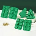 thumbnail image 2 of Christmas Tree Elk Silicone Mousse Cake Baking Mold Santa Snowflake Chocolate Bi, 2 of 4