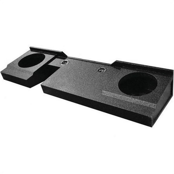 QPower Bomb Ford Dual 10 inch Subwoofer Box