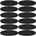 thumbnail image 2 of HLONK 12Pcs Kitchen Compost Bin Charcoal Filter Replacements  Compost Pail Replacement Carbon Filters 6.29 inch  Round, 2 of 11