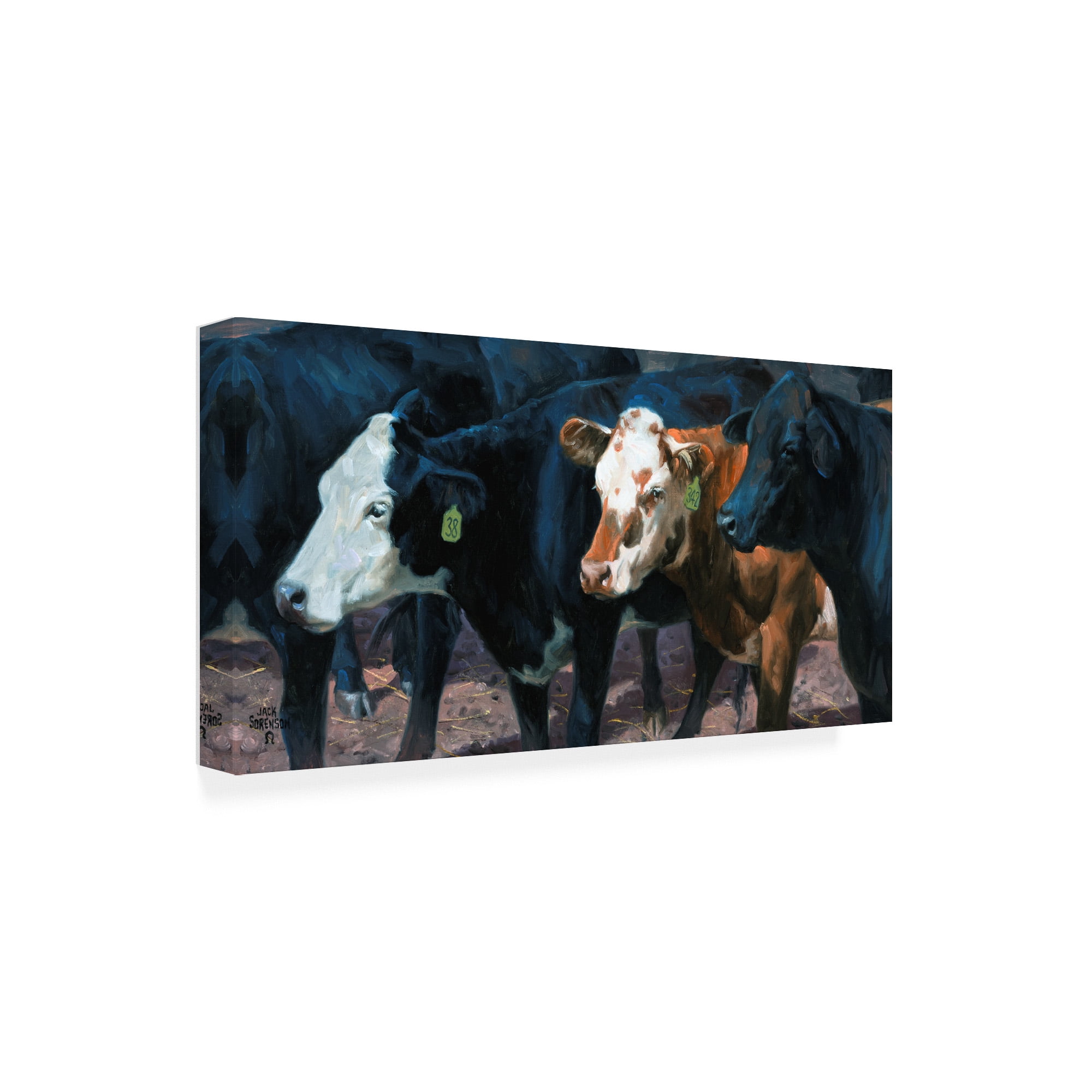 Trademark Fine Art 'The Gossips' Canvas Art by Jack Sorenson