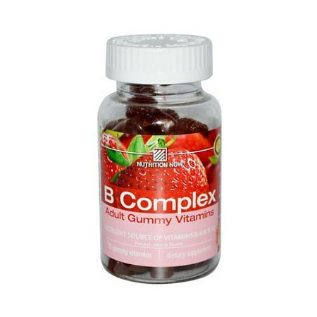 Nutrition Now B Complex Gummy Vitamins Strawberry - 70 Gummies