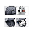 thumbnail image 2 of Set de 2 Mochilas Color gris ejecutiva unisex ideal para laptop PERFECT SPACE, 2 of 5