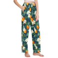 thumbnail image 2 of FORMRS Women's Pajama Pants with Pockets Soft Comfy Loungewear Sleep Bottom, Sizes S-2XL, Orange Fruit, 2 of 8