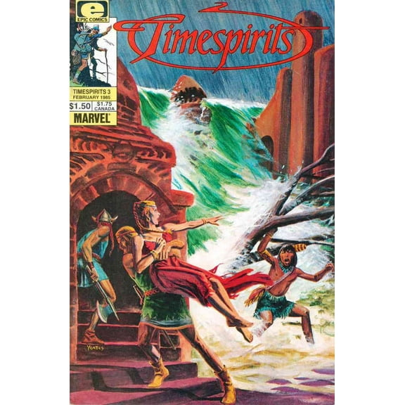 Timespirits #3 VF ; Epic Comic Book