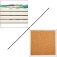 thumbnail image 4 of POGLIP Tropical Rainforest Plant Palm Leaves Parrot Amazon Rainforest Set of 6 Coaster for Drinks, Absorbent Ceramic Stone Coasters Cup Mat with Cork Base for Home Kitchen Room Coffee Table Bar Decor, 4 of 4