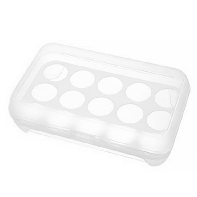 Nevera comida Billuyoard caja de almacenamiento 15 rejillas organizador de utensilios de cocina Blanco