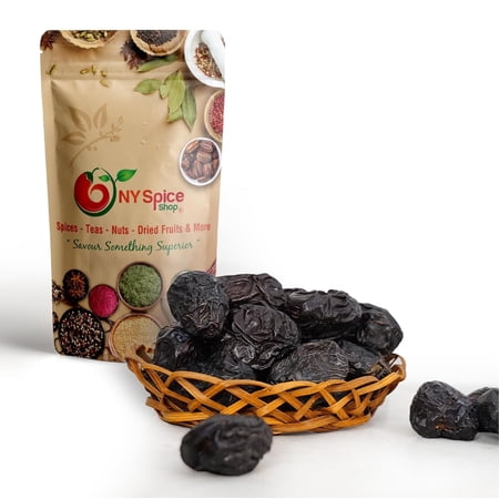 NY SPICE SHOP Ajwa Madinah Dates - 08 Ounce - Premium Ajwa Dates - Premium Ajwa Dry Dates - Arabian Ajwa Dates - Saudi Ajwa Dates