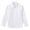 White, variant on JUMEYU Long Sleeve Uniform Shirts for Boys Toddler Boys Long Sleeves Button Down Shirt Size 11-12 (Blue,11-12 Years)