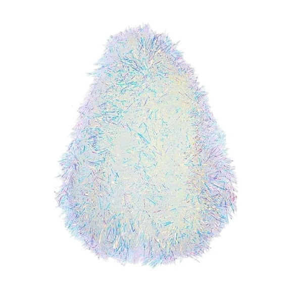 Christmas Tinsel Garland Iridescent Metallic Hanging Garland Wedding Tinsel Garland Decor Glitter Metallic Twist Garland Birthday Party Indoor Outdoor Hanging Home Decor 16FT