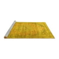 thumbnail image 2 of Ahgly Company Machine Washable Indoor Rectangle Persian Yellow Traditional Area Rugs, 2' x 4', 2 of 4