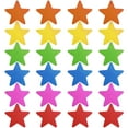thumbnail image 1 of Stickers -24pcs Star Carpet Markings -6 Colors, 1 of 7