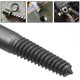 thumbnail image 3 of Juego de 5 brocas extractoras de tornillos con guía para taladro central, extractor de pernos rotos y dañados, vástago hexagonal y llave para herramientas de mano rotas, 3 of 5