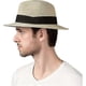 thumbnail image 2 of Summer Beach Sun Hats for Men Wide Brim Straw Hat, 2 of 5