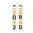 thumbnail image 1 of 2 Pair Couplet Banner Super Soft Waterproof Polyester Decorative 2022 Graduation Party Hanging Flags Porch Sign Party Supplies, 1 of 10