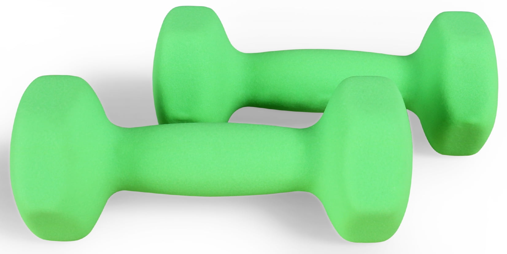 BalanceFrom All Purpose Neoprene Coated Dumbbells, 3 lb, Pair