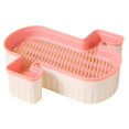 thumbnail image 1 of Seed Sprouter Trays Hydroponic Cats Grass Box for Home Microgreens Household Pink--, 1 of 4
