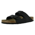 thumbnail image 5 of Birkenstock Arizona Soft Footbed Unisex Suede Sandal, Black Birko-Flor, 11-11.5 Women/9-9.5 Men, 5 of 5