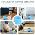 thumbnail image 5 of UPGRATOR 1Pcs Bol Rond en Plastique pour Chien pour Alimentation et Arrosage - Couleur Bleue, 5 of 5