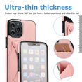 thumbnail image 5 of Funda para iPhone 14 Pro con tarjetero de piel sintética, 5 of 5