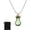 Green, variant on Ball Vial Necklace, 23mm Small Glass Bottles Jars Pendants with Cork Stoppers Velvet Bag for Jewelry DIY Crafts Purple -