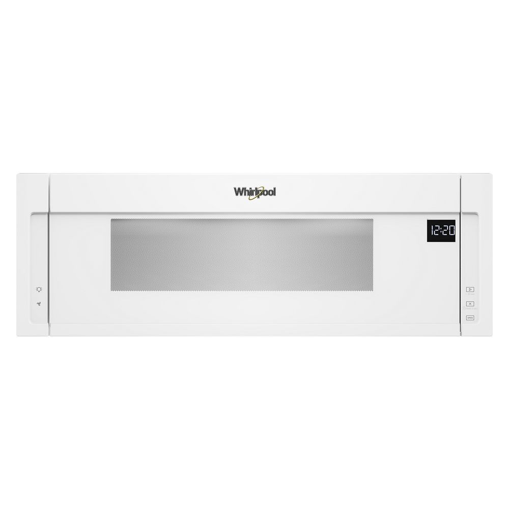 Whirlpool Low Profile 1.1-cu ft 1000-Watt Over-the-Range Microwave (White)