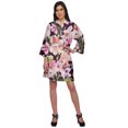thumbnail image 1 of Moomaya Printed Kimono Robe For Girls Crossover Bathrobe Kimono Women Bathrobe, 1 of 5