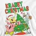 thumbnail image 2 of Spongebob Squarepants Merry Christmas Tree Decorating Unisex Adult Pull-Over Hoodie, 2 of 5