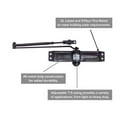 thumbnail image 3 of Brinks Commercial Oil Rubbed Bronze Steel Hydraulic Door Closer Grade 1, 3 of 6