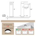 thumbnail image 2 of AVSIILE Matte Black Vessel Sink Faucet, 1 Hole Single Handle Tall Bathroom Vanity Faucets, Modern Utility Rv Laundry Bath Restroo, 2 of 9