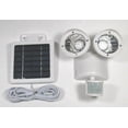 thumbnail image 2 of Solar Motion Sensor Security Spotlight 22 LED Dual Flood Light White, 2 of 3