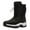 Black, variant on Mens Waterproof Snow Boots Weekend Mid-Calf Suitable Thermal Thin Thick-Soled Wide Calf Boots Winter Boots Mens Shoes