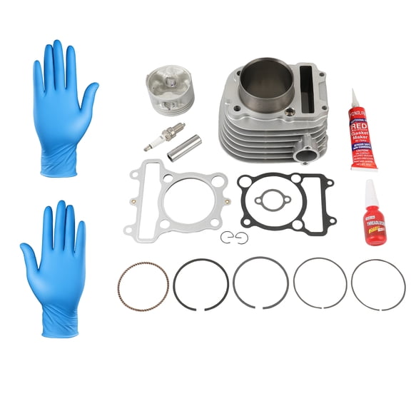 SCITOO Cylinder Piston Fit For 1999-2004 For Yamaha For TTR225, For 2005-2009 2011-2016 For Yamaha For TTR230, For 1992-2007 For Yamaha For XT225 MD-1037YM15301-3