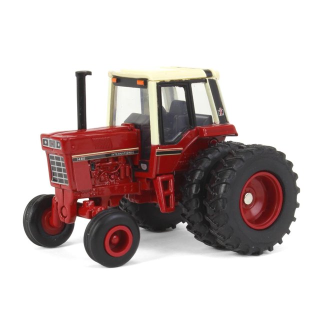 ERTL 1/64 International Harvester 1486 Tri-Stripe Frente ancho con dobles traseros, 44328