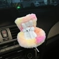 thumbnail image 2 of Doll Car Seat for 17cm Dolls with Vent Clip and Desktop Stand, Cute and Functional Car Ornament for 17cm Dolls,Doll Accessories, 2 of 9