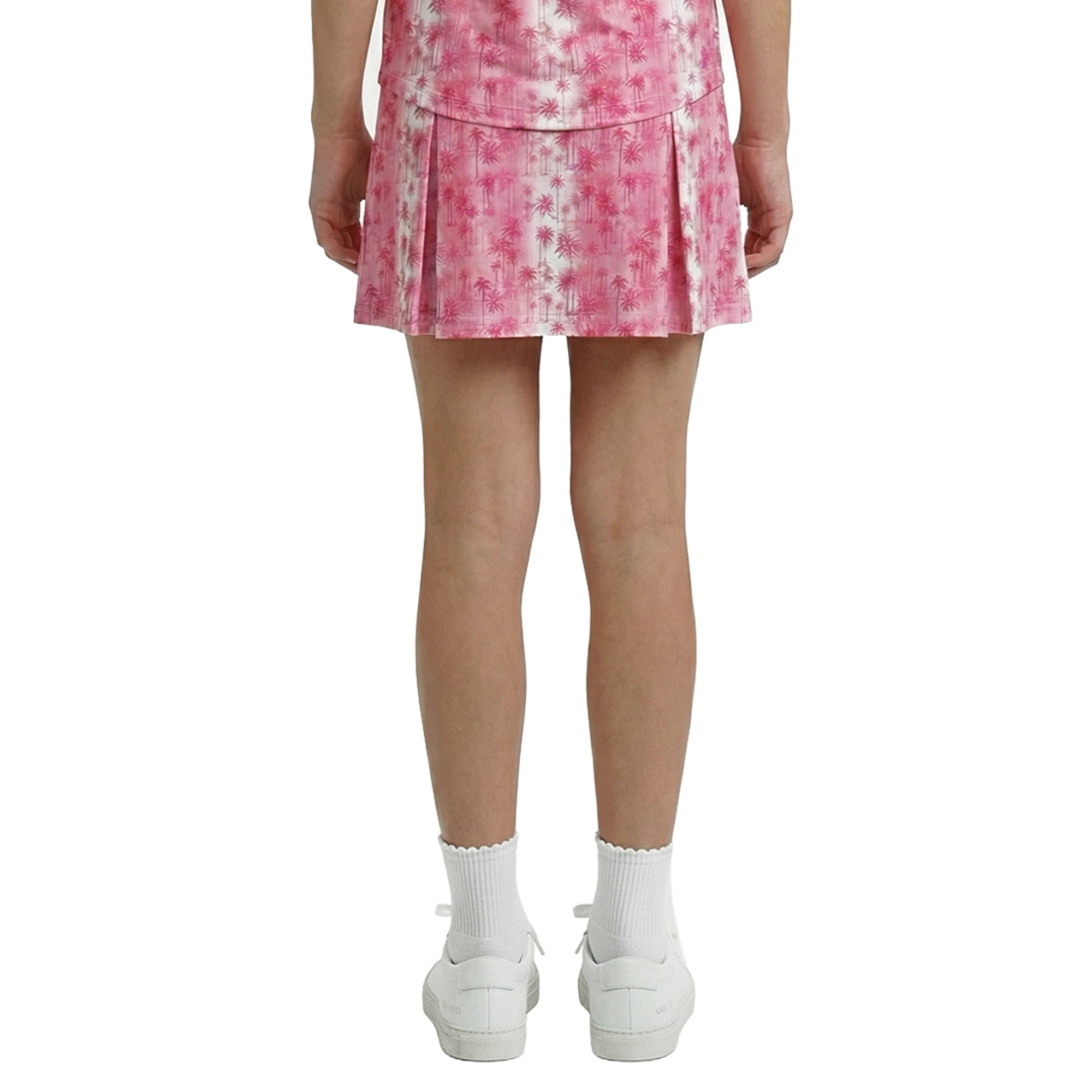 Birdie Bound Girls Sunset Palm Print Skort with UPF50, Sizes XS-XL