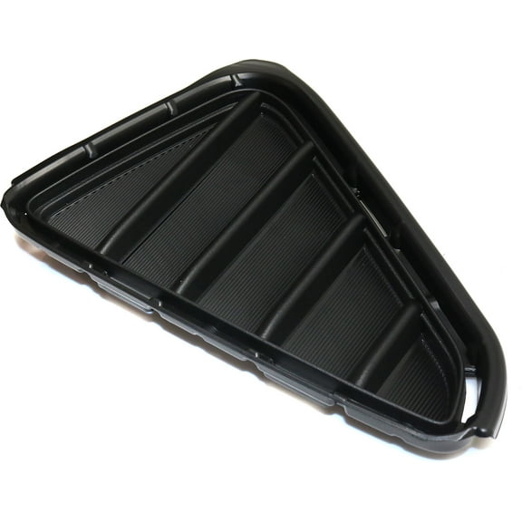 Fog Light Cover Compatible with 2016-2018 Toyota RAV4 Front, Passenger Side Textured Black