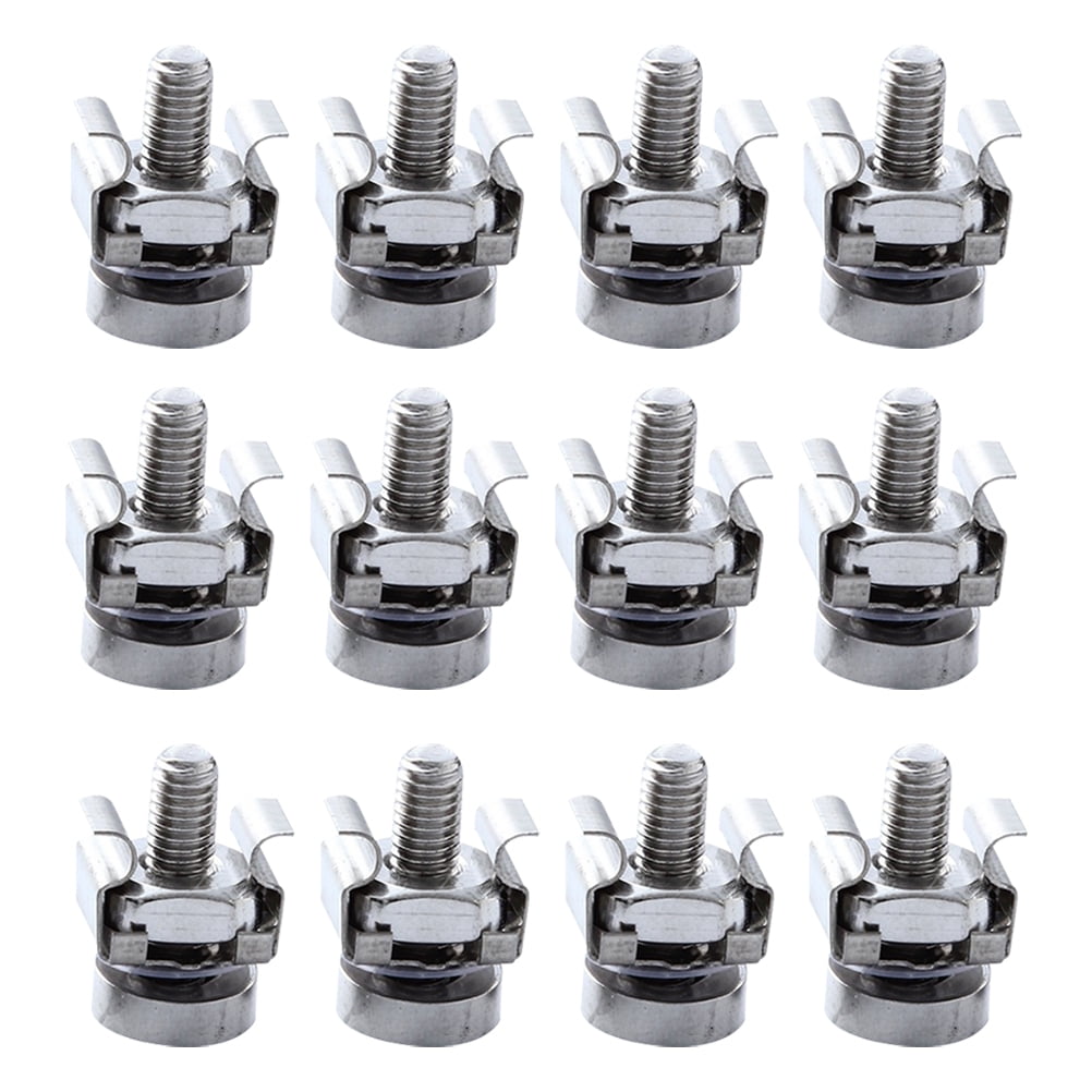 NUOLUX Rack Screw Nuts Server Cage Screws Screw Hole Square