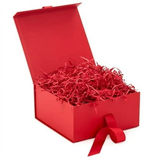 Hallmark 7 Large Gift Box with Lid for All Occasion (Red)