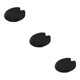 thumbnail image 4 of Monstrate Cojín para silla de esponja viscoelástica extragrueso de poliéster - Fijado a sillas y sin dañar las sillas Alto 3 Malla negra 40 * Type1 NO1, 4 of 6
