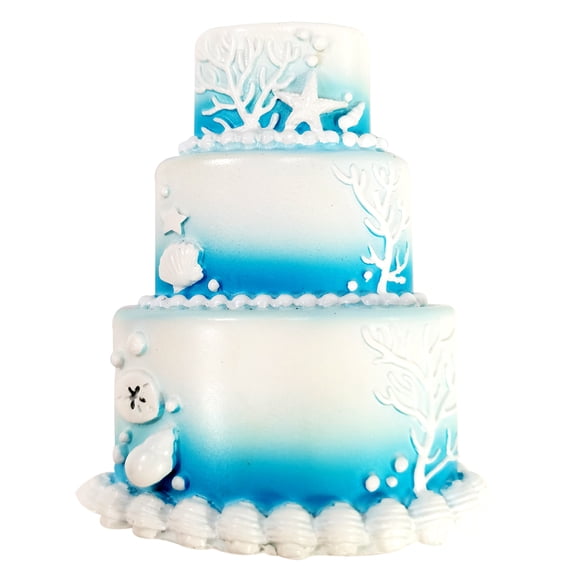 Winter Wedding Cake Personalized Christmas Ornament Do-It-Yourself