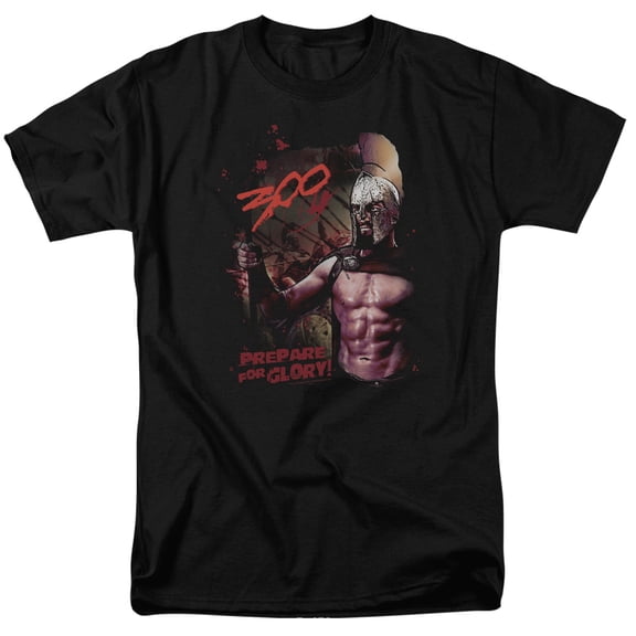300 T-Shirt Prepare For Glory Unisex Graphic Tee For Men & Women