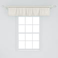 thumbnail image 2 of Ambesonne Geometric Valance Pack of 2, Different Hexagons Shapes, 54"X12", Dust and White, 2 of 4