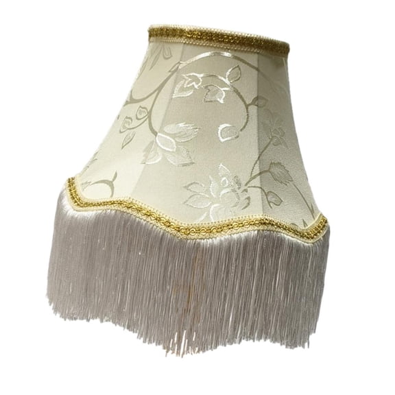 Lerpwige Decorative Lace Accent Cloth Lamp Shade Fringe Lampshades Decoration Fit Various Table Lamps