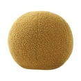 thumbnail image 4 of GUOOL , Coussin Rond, Coussin de Siège, Cadeau Mignon pour Chambre, Canapé, Décoration Intérieure, Jaune, 4 of 9