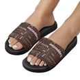 thumbnail image 5 of GZHJMY Stylish Slides for Women Men, Coffee Tags for Fast Food Design Soft Flexible Slip-on Sandals Slippers, 5 of 7