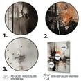thumbnail image 3 of DESIGN ART Designart "Exploring The Depths Of Black Marble I" Modern Geometric Wall Art Prints 12 in. wide x 20 in. high, 3 of 5