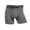 Dark Gray, variant on Men's Compression Shorts Athletic Workout Running Performance Baselayer Underwear U Pouch Support Underpants with Non-Pocket