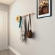 thumbnail image 2 of Ganchos de pared bsdonte Wood, paquete de 6 ganchos para abrigos de madera natural, 2 of 6